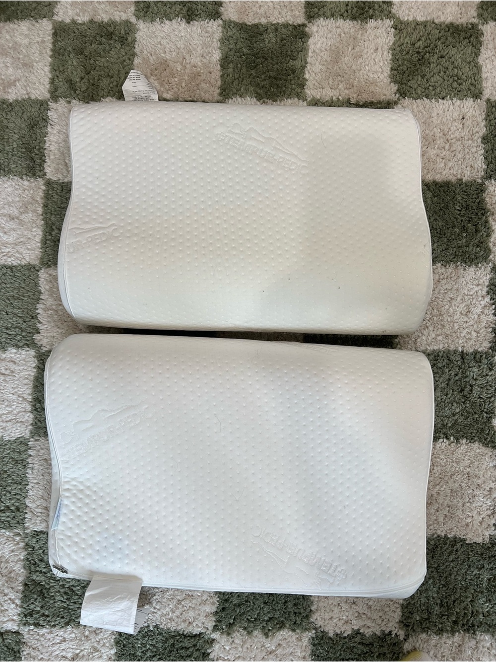 TEMPUR-PEDIC Memory Foam Cervical Neck Pillow Pair - firm